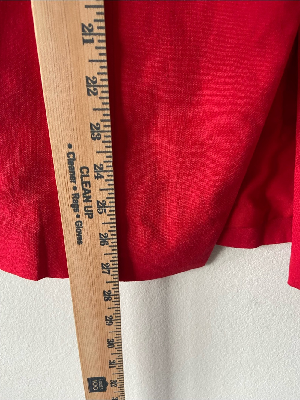 Commense Red Sleeveless Longline Vest Blazer Size M - Picture 11 of 12